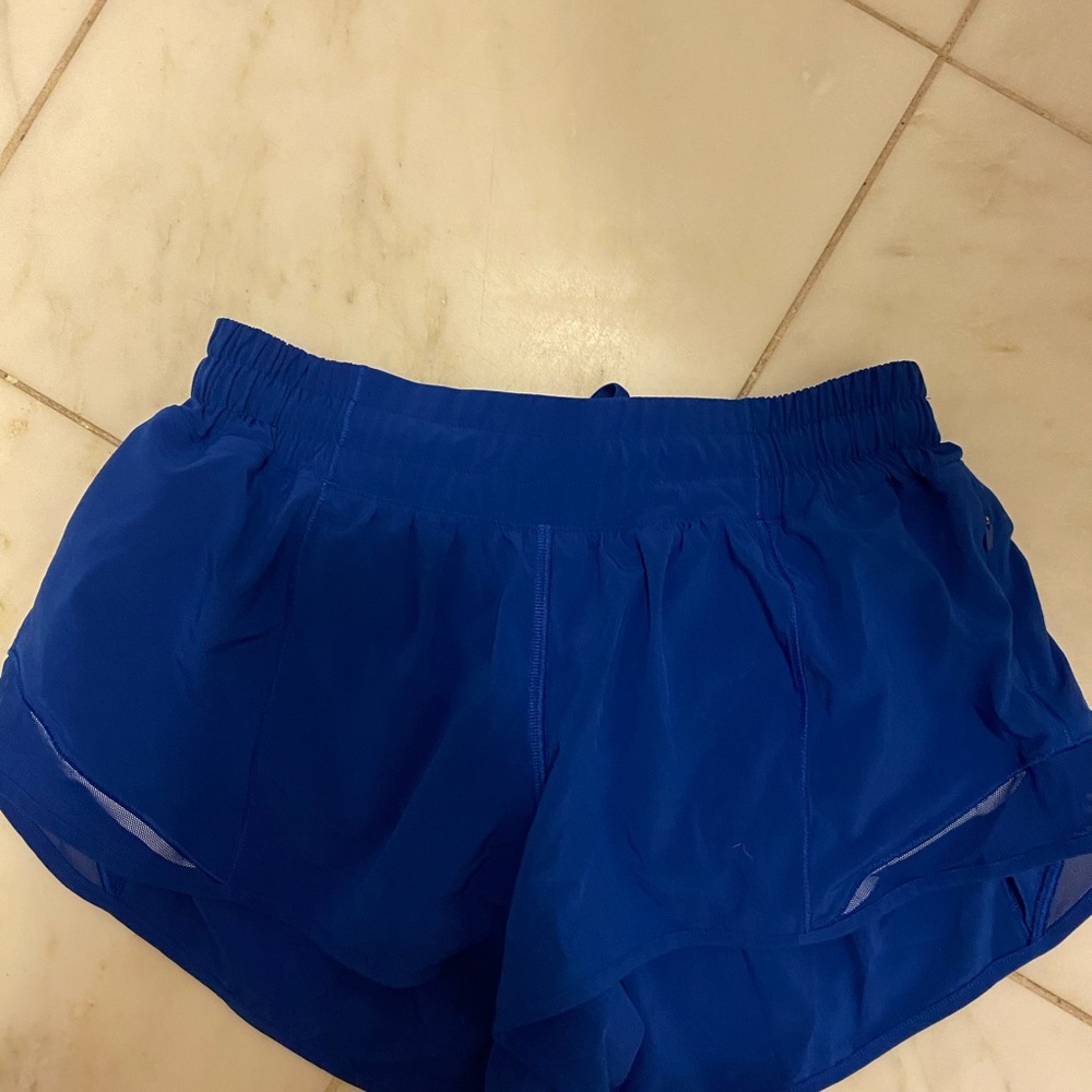 Royal blue Lululemon shirts size 6 reg